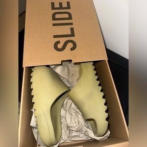Olive Yeezy Slides